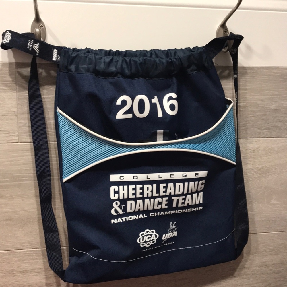 2016 Varsity College Cheer National drawstring bag